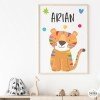 Làmina infantil personalitzada - lleó carnaval | Decoració per a nen