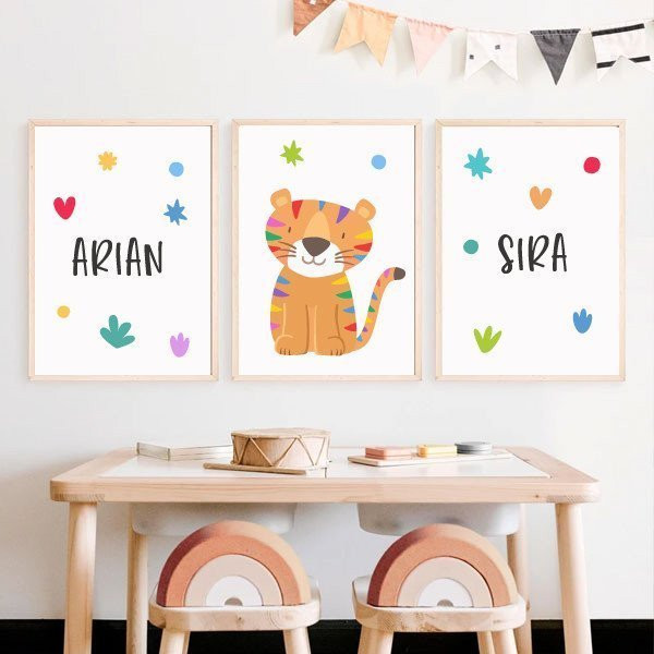 Cuadros y láminas infantiles - León Carnaval