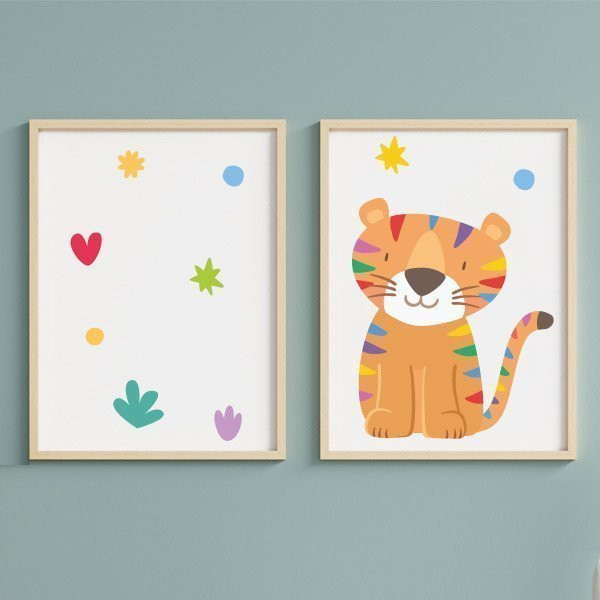 Nursery Wall Art and Prints – Carnival Lion