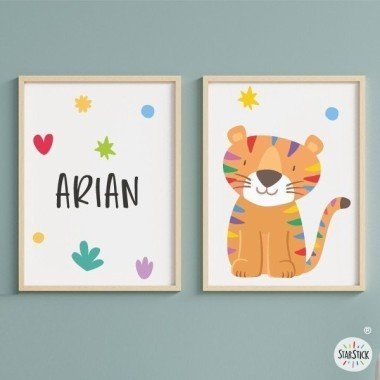 Children's paintings and prints - Carnaval Lion