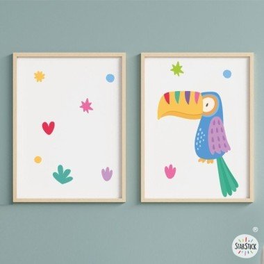 Children's paintings and prints - Carnaval Toucan