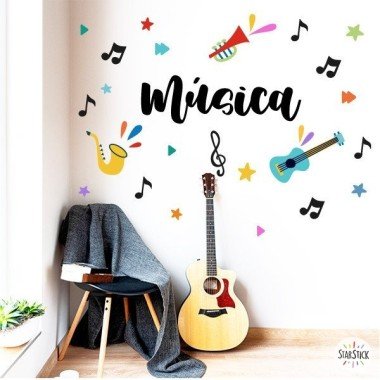 School decoration - Music - Vinyl for music classrooms