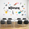 ¡Elige idioma! Decoración para aulas de música - Música con complementos