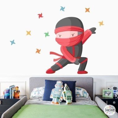 Stickers pour enfants - Ninja - Produits de décoration pour enfants