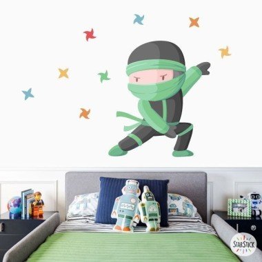 Stickers pour enfants - Ninja - Produits de décoration pour enfants