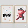 Tableaux et affiches pour enfants - Ninja
