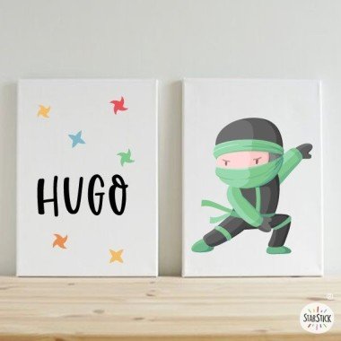 Tableaux et affiches pour enfants - Ninja