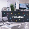 ¡Elige idioma! Decoración Pediatría - Vinilos decorativos para centros sanitarios, hospitales, pediatría y clínicas.