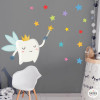 Tooth fairy - Decorative stickers for dental clinics
