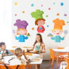 Colorida decoración de pared para niños – Perfecta para el cuarto de juegos o la guardería