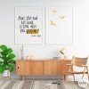 ¡Elige idioma! Pack de 2 láminas decorativas para el hogar - Pies, para qué los quiero...