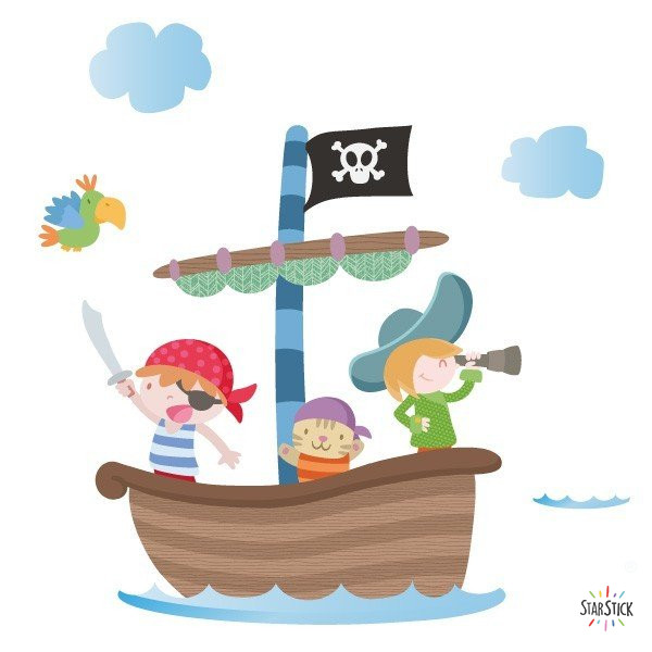 Pirates baby - Vinils infantils