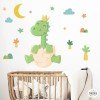 Vinilos decorativos para bebé - Bebé dinosaurio - Decoración habitaciones infantiles