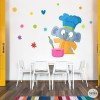 Decoration for school canteens - Cheff Koala - Decorative wall sticker with chef animals
