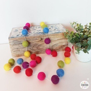 Decorative garland with...
