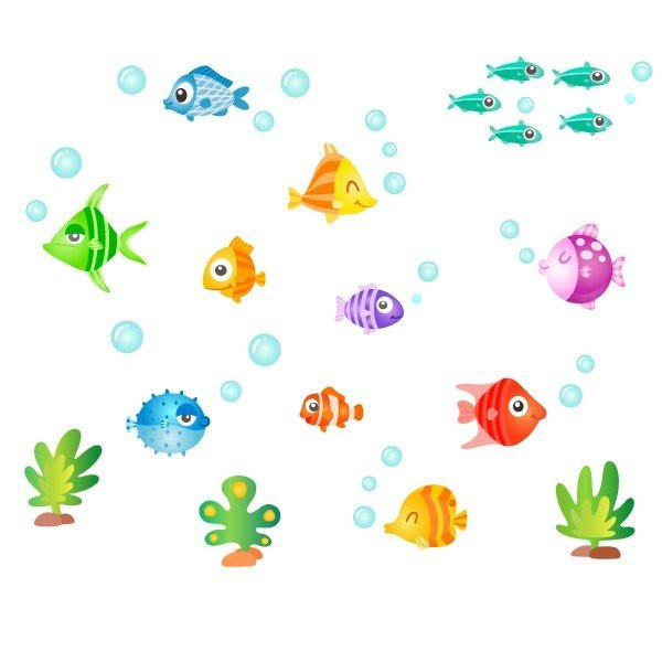 Tropical fish - Children's vinyl