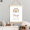 Customizable birth sheets - Rainbow Nature Model