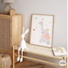 Làmina decorativa - Animals tocant la lluna