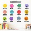 How do you feel today? - Decorative wall stickers for English classrooms