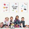 Pack de 3 làmines decoratives per a escoles - Llegir és somiar