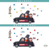 London Taxi - Vinilos para decorar aulas de inglés