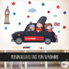 London Taxi - Vinilos para decorar aulas de inglés