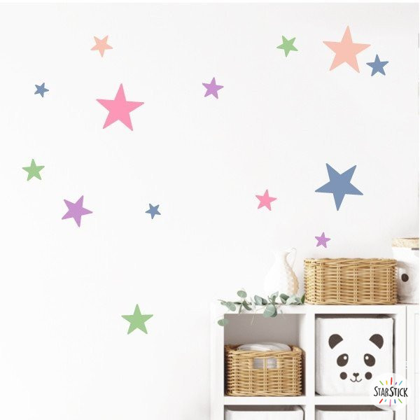 85 estrellas Candy. Vinilos decorativos para habitaciones infantiles