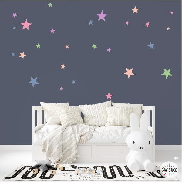 85 étoiles Candy. Stickers décoratifs pour chambres d'enfants