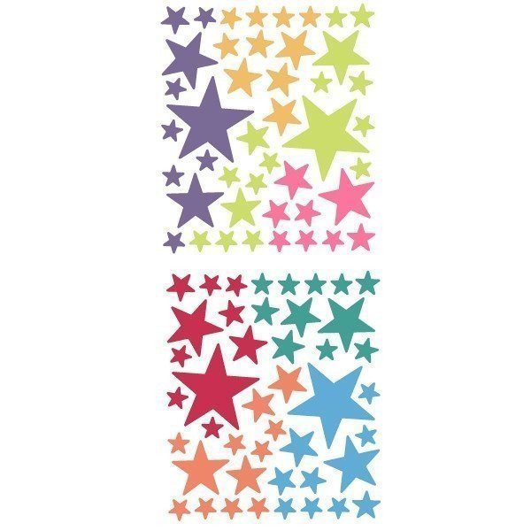 85 étoiles combinaison Party - Stickers décoratifs - Décoration pour enfants