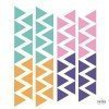 Wall decals - Triangles combination Retro - Children and youth decoration
