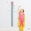 Vinilo medidor - Bruja voladora - Decoración infantil con vinilos