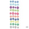 Irregular pastel confetti. Decorative wall stickers for children's rooms
