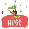 Personalized sticker- Rocker Crocodile – Ideas to decorate children's rooms