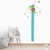 Kids meter decals - Rocker Crocodile - Children's room decoration