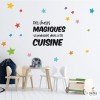 Des choses magiques se produisent dans cette cuisine - Decoración escuelas