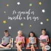 Choose language! Decorative wall decals - The essential is invisible to the eyes