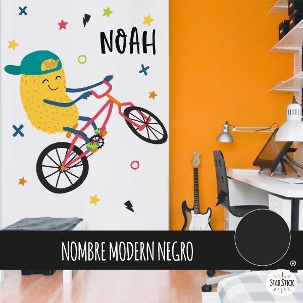 Stickers décoratifs - Big monster Bike - Décoration pour chambres de jeunes