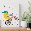 Decorative sheet for youth spaces – Big monster Bike