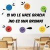 Tria idioma! Si no li fa gràcia És que no és una broma! - Vinils educatius