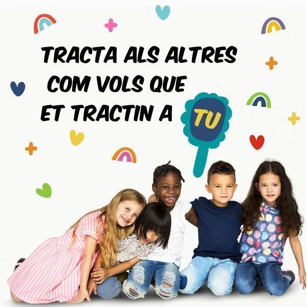 Choose language! School decoration - Treat others the way you want to be treated