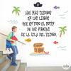 ¡Elige idioma! Decoración para escuelas y bibliotecas - Un libro, un tesoro