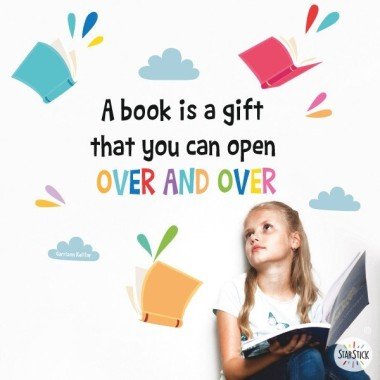 A book is a gift
