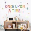 Decoración infantil - Érase una vez - Vinilos con frases StarStick