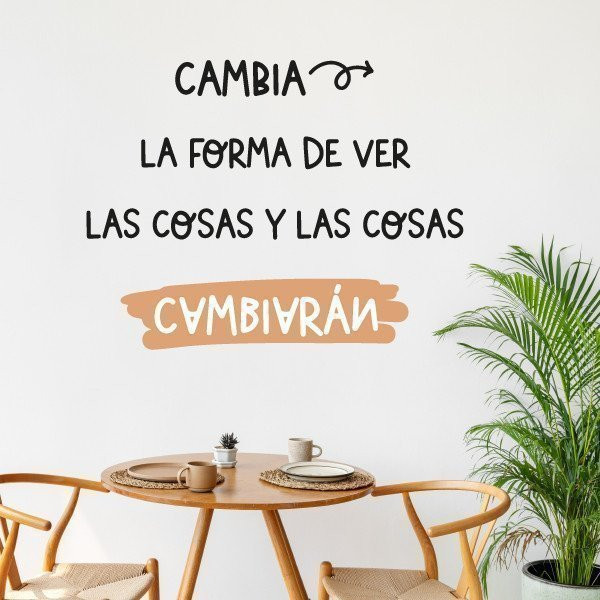 Vinilos decorativos de Frases motivadoras