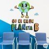 Choisissez la langue! Il n'y a pas de planète B - Stickers pour centres