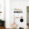 Choose language! Live the moment - Decorative stickers with phrases