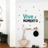 Choose color and language! Enjoy the Now - Decorative stickers with phrases
