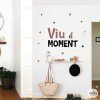 Choose color and language! Enjoy the Now - Decorative stickers with phrases