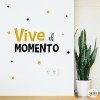 Viu el moment - Vinils decoratius amb frases