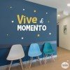 Choose color and language! Enjoy the Now - Decorative stickers with phrases